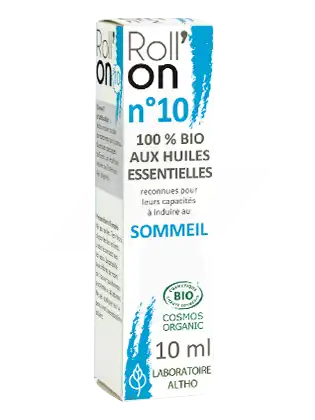 Laboratoire Altho Roll'on N°10 Sommeil 10ml