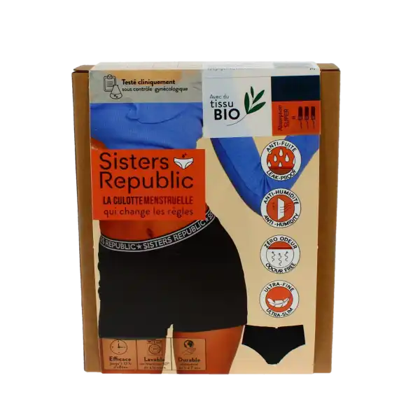 Sisters Republic Ginger Boxer Menstruelle Flux Super Txl