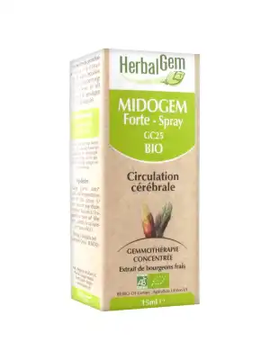 Herbalgem Midogem Forte Spray 15ml à ANDERNOS-LES-BAINS