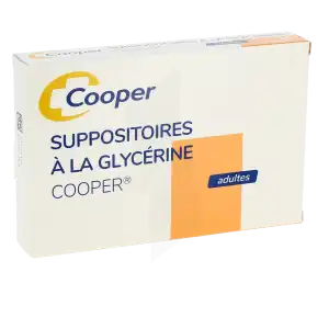 Suppositoires A La Glycerine Cooper Adultes, Suppositoire En Récipient Multidose à UGINE