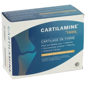 Cartilamine 1500mg Tablettes Articulations B/90