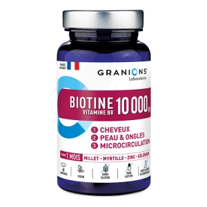 Granions Biotine 10 000µg Vitamine B8 Comprimés B/60