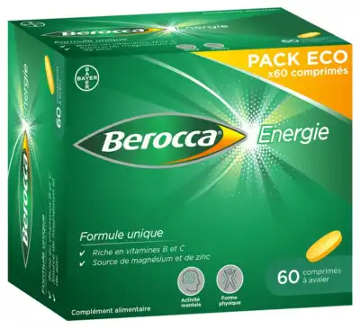 Berocca Energie Comprimés Pelliculés B/60 à Saint-Calais