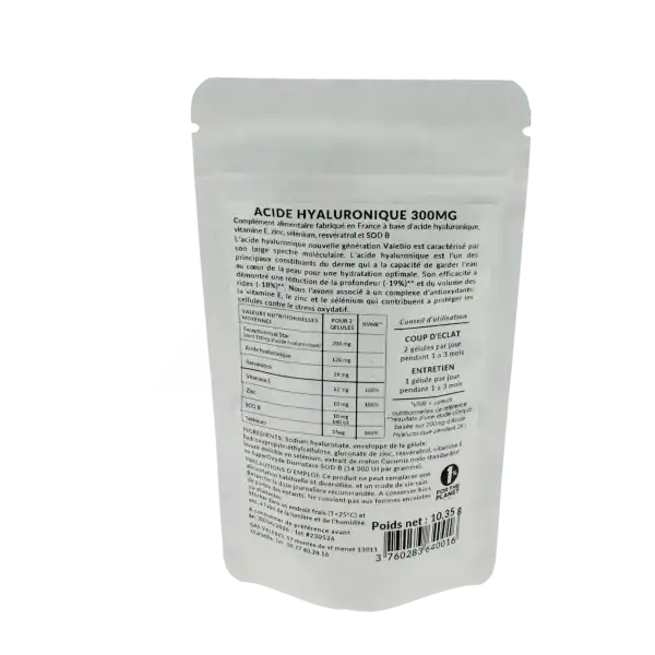 Valebio Acide Hyaluronique 300 Mg Gélules Sachet/30