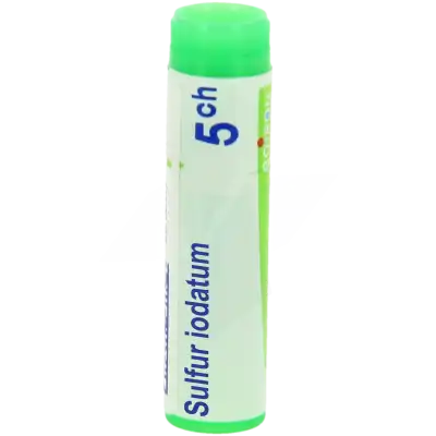 Sulfur Iodatum 5ch Globules à BU