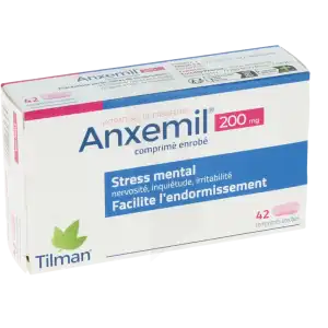 Anxemil 200 Mg, Comprimé Enrobé à SAINT-RAPHAËL
