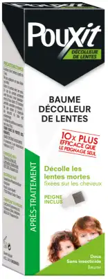 Pouxit Décolleur Lentes Baume 100g+peigne