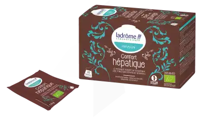 Ladrôme Infusion Confort Hépatique 20 Sachets/1,5g
