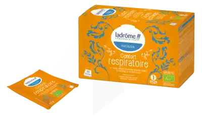 Ladrôme Infusion Confort Respiratoire 20 Sachets/1,5g à HEROUVILLE ST CLAIR