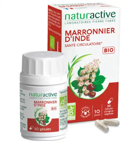 Naturactive Phytotherapie Marronnier D'inde Bio Gélules B/30