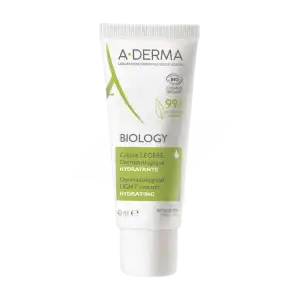 Acheter Aderma Biology Crème Légère Dermatologique Hydratante T/40ml à ODOS