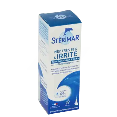 Stérimar Stop & Protect Solution nasale nez sec irrité 20ml