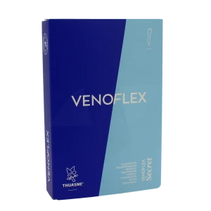 Venoflex Secret 2 Chaussette Pied Ouvert Femme Beige Doré Taille 1n