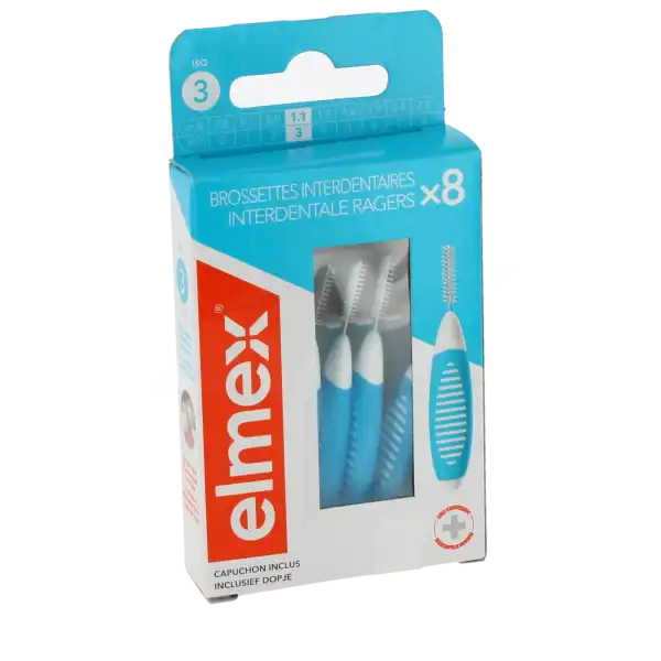 Elmex Brossette Inter-dentaire 1,1mm B/8