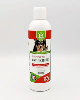 Vétobiol bio Shampooing Anti-insectes Fl/240ml à LA-RIVIERE-DE-CORPS