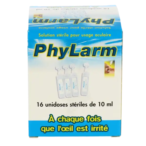 Phylarm 0,9 % S Oculaire Irrigation 16unid/10ml