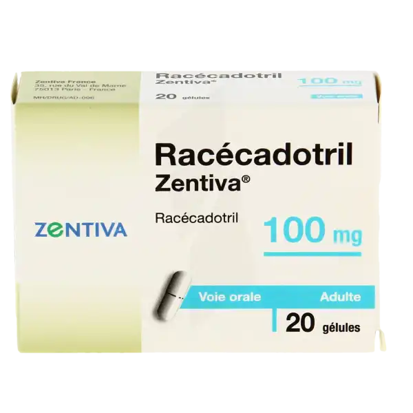 Racecadotril Zentiva 100 Mg, Gélule