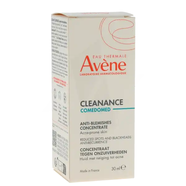 Avène Eau Thermale Cleanance Comedomed Concentré Anti-imperfections Flacon Airless De 30 Ml