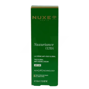 Nuxe Nuxuriance Ultra Spf30 Crème Jour Anti-âge Global Tube Pompe De 50 Ml