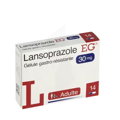 Lansoprazole Eg 30 Mg, Gélule Gastro-résistante à Ris-Orangis