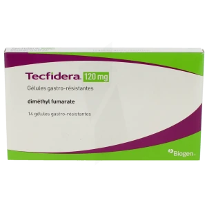 Tecfidera 120 Mg, Gélule Gastro-résistante