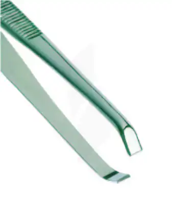 MA Pince à Epiler Mors Crabe Inox Poli