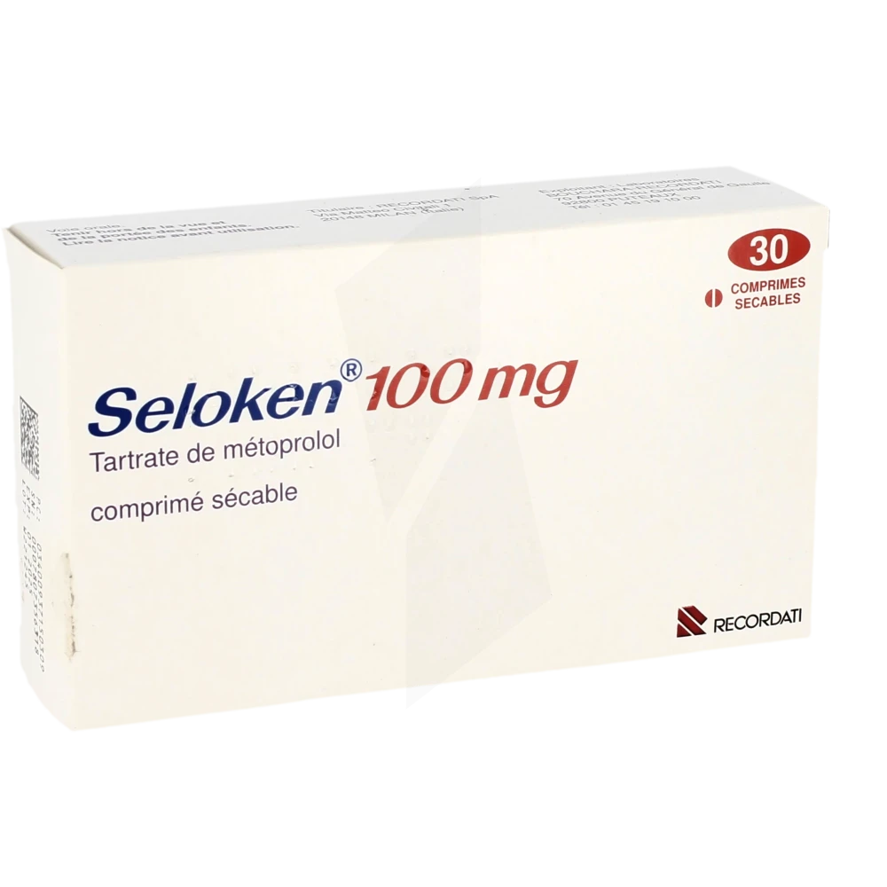 Seloken 100 Mg, Comprimé Sécable