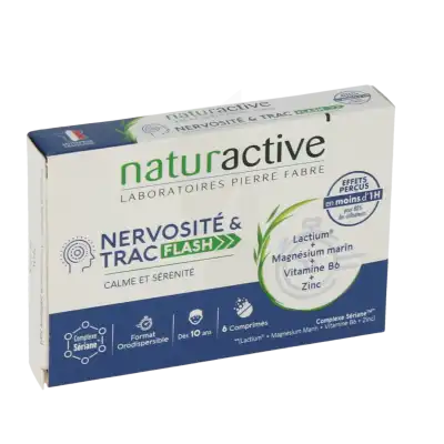 Naturactive Nervosite & Trac Flash Cpr B/6 à Saint-Vallier