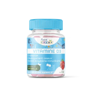 Petit Chene Gummies Vitamines D3 30gommes