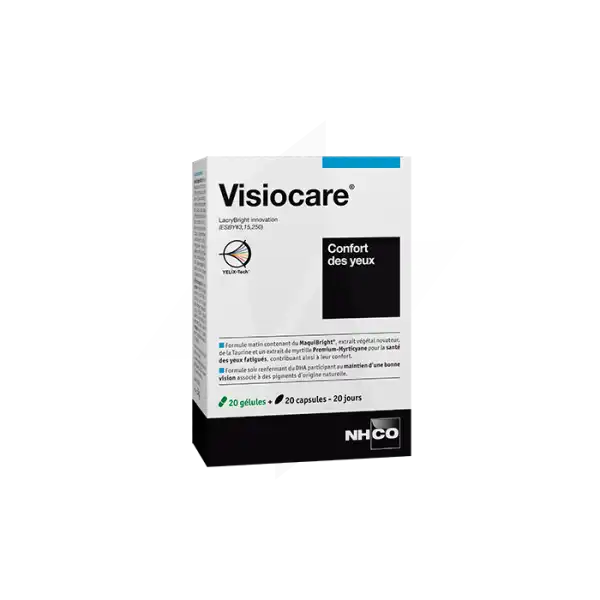 Nhco Nutrition Visiocare Gélules + Capsules B/20+20