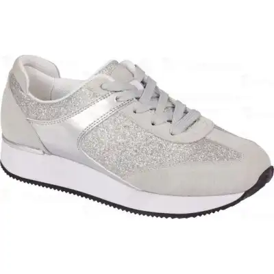 SCHOLL CHARLIZE Sneaker Memory cushion argent p37