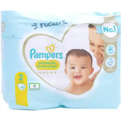 Pampers Premium Protection Couche T2 4-8kg B/30 à Beaujeu-Saint-Vallier-Pierrejux-et-Quitteur