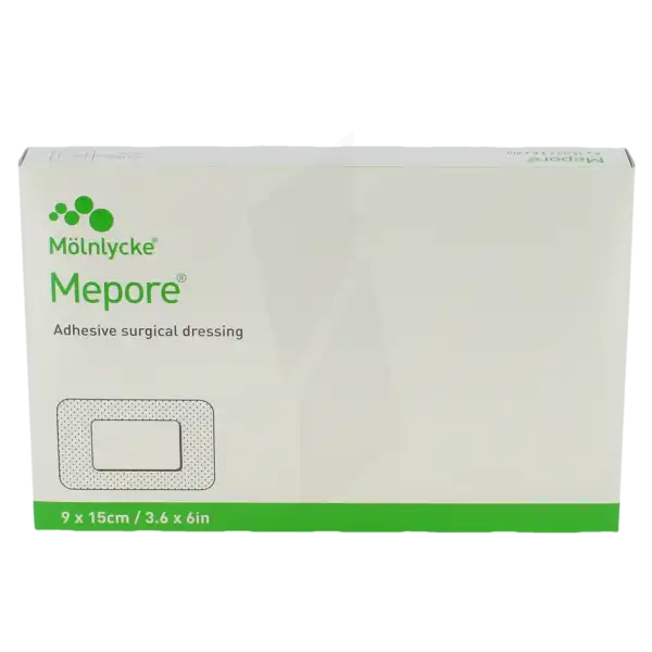 Mepore Pans AdhÉsif StÉrile 9x15cm B/10
