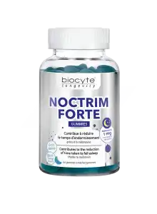 Biocyte Noctrim Forte Gommes à Macher B/60 à Annemasse