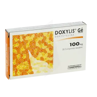 Doxylis 100 Mg, Comprimé Sécable à Angers