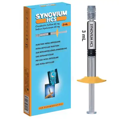 Synovium Hcs Solution Injectable Intra-articulaire Seringue/3ml à Le havre