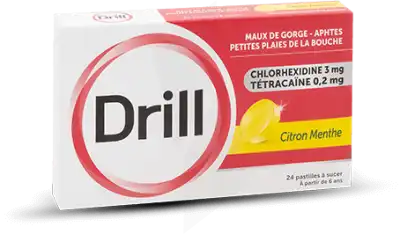 Drill Citron Menthe, Pastille à Paris