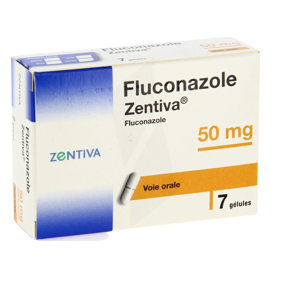 Fluconazole Zentiva 50 Mg, Gélule