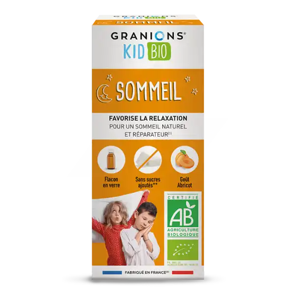 Granions Somdor+ Enfant Sommeil Sirop Abricot Fl/125ml