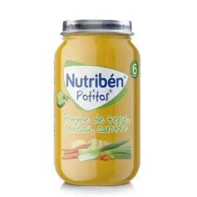 Nutribén Potitos Alimentation Infantile Pomme De Terre Poireau Carotte Pot/235g à VITROLLES