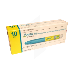 Byetta 10 Microgrammes, Solution Injectable, Stylo Prérempli