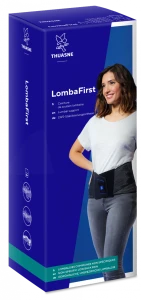 Thuasne Lombafirst Ceinture Lombaire Noir Hauteur 26cm Taille 1