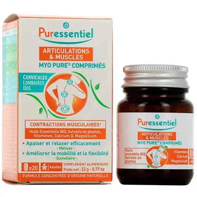 Puressentiel Articulations Et Muscles Myo Pure Comprimés B/20 à Portets 