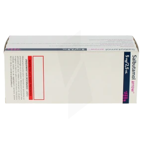Salbutamol Arrow 5 Mg/2,5 Ml, Solution Pour Inhalation Par Nébuliseur En Récipient Unidose