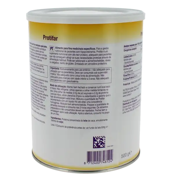 Protifar Poudre Orale De Protéines B/500g
