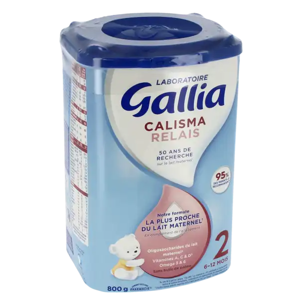 GALLIA CALISMA RELAIS 2 Lait en poudre Boîte de 800 g