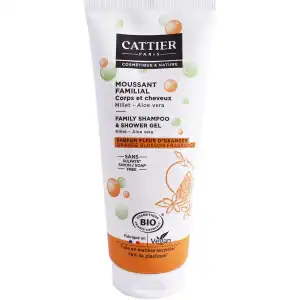 Acheter Cattier Moussant Familial Bio Fleur d'Oranger Tube de 200ml à MARIGNANE