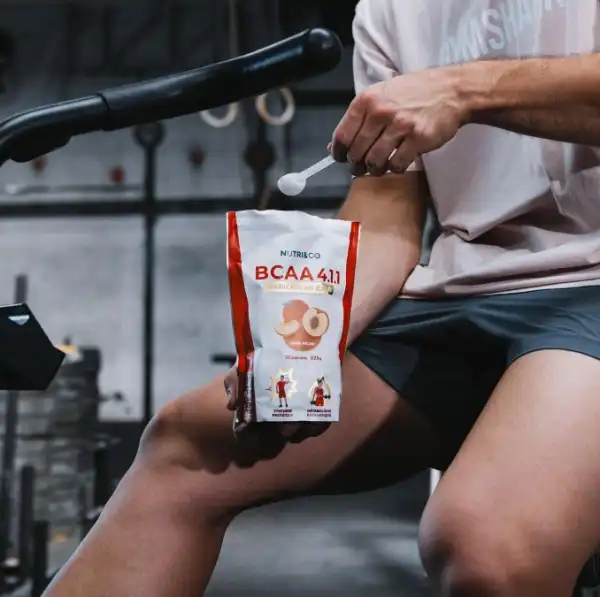 Nutri&co Bcaa 4.1.1 Pêche Poudre Sachet/225g