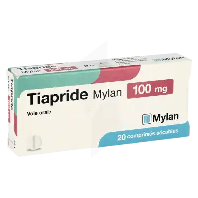 Tiapride Viatris 100 Mg, Comprimé Sécable à TOULON