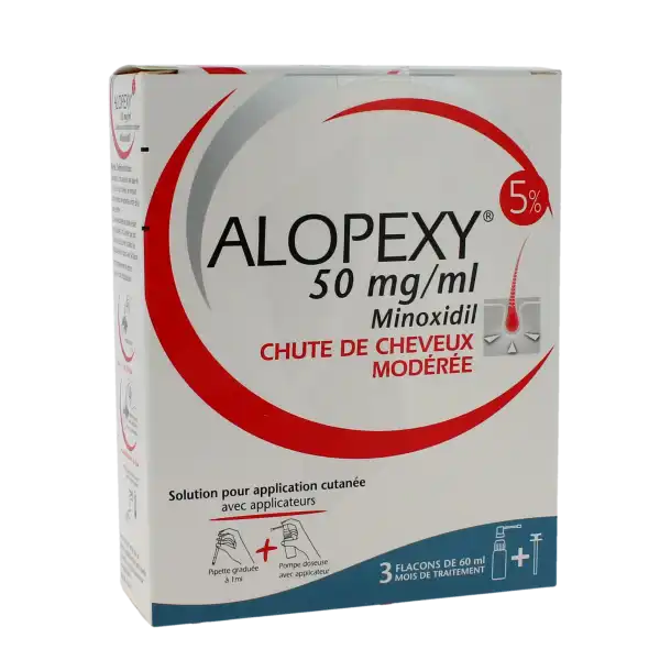 Alopexy 50 Mg/ml, Solution Pour Application Cutanée
